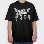 Grunge Faces, Tricou Oversize Barbati (Unisex)