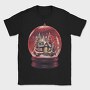 Snow Globe Christmas Snowball, Tricou Barbati (Unisex)