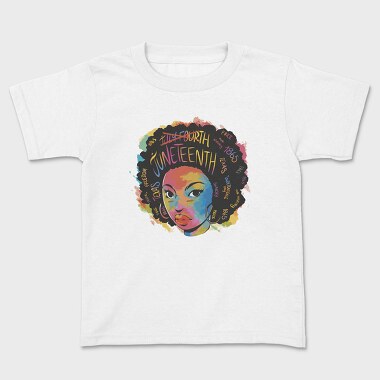 Juneteenth Tie Dye, Tricou Copii