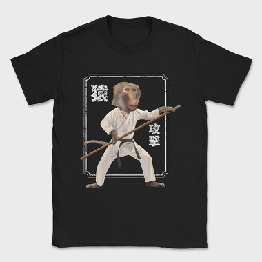 Karate Monkey, Tricou Barbati (Unisex)