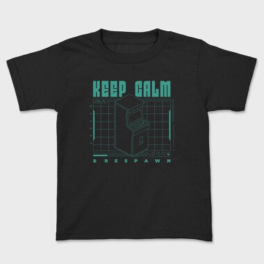 Keep Calm and Respawn, Tricou Copii