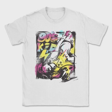 Kid Skate Graffiti, Tricou Barbati (Unisex)