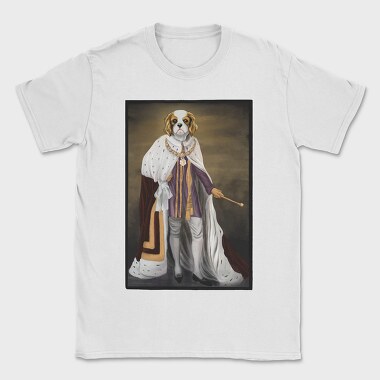 King Dog Painting Cavalier, Tricou Barbati (Unisex)