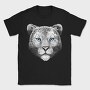Snow Leopard Portrait, Tricou Barbati (Unisex)