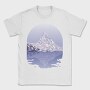 Snow Mountain Landscape, Tricou Barbati (Unisex)