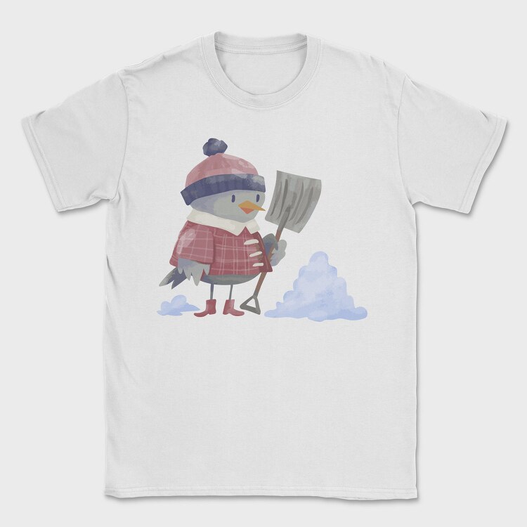 Snowbird Shovel, Tricou Barbati (Unisex)
