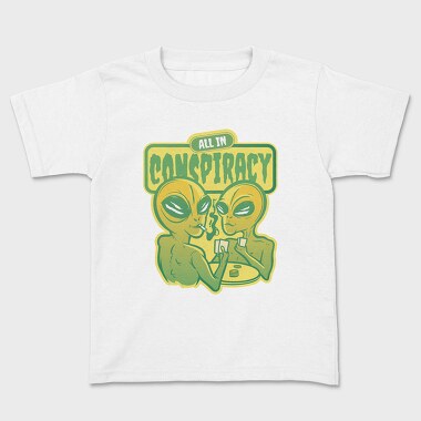 Space Aliens Playing Poker, Tricou Copii