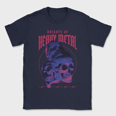 Knights of Heavy Metal, Tricou Barbati (Unisex)