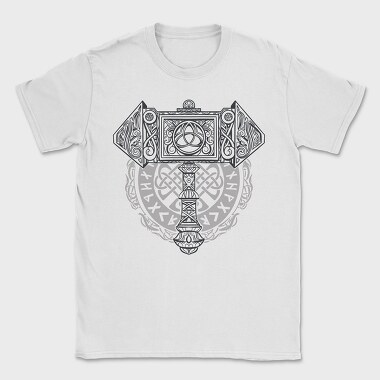 Knot Viking Mjolnir, Tricou Barbati (Unisex)