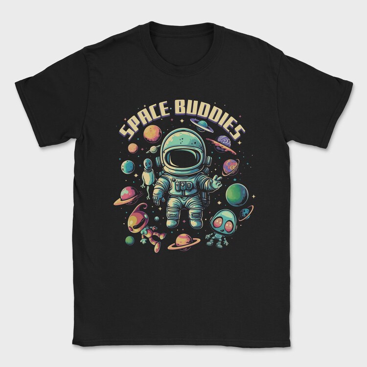 Space Buddies, Tricou Barbati (Unisex)