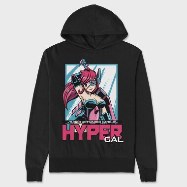 Hyper Gal, Hanorac Oversize Barbati (Unisex)