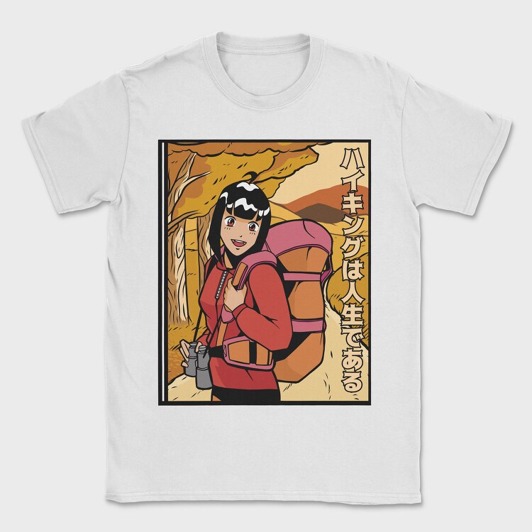 Hikigaya Hiking Adventure, Tricou Barbati (Unisex)