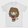 Hermione Reading Magic, Tricou Barbati (Unisex)