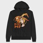 Halloween Witch Kiss, Hanorac Oversize Barbati (Unisex)