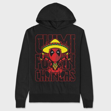 Guacamole Sombrero, Hanorac Oversize Barbati (Unisex)