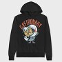 Space Pizza, Hanorac Oversize Barbati (Unisex)