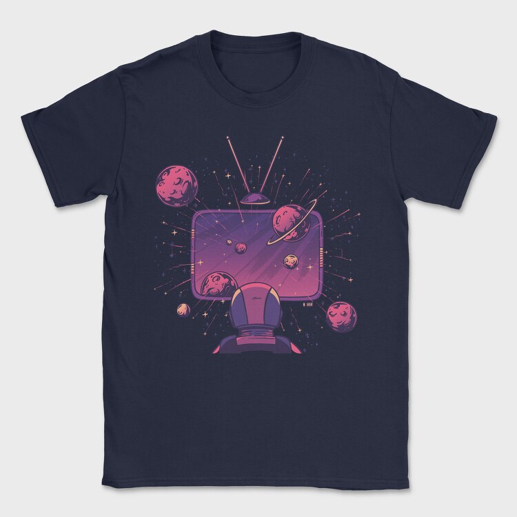 Space Tv, Tricou Barbati (Unisex)