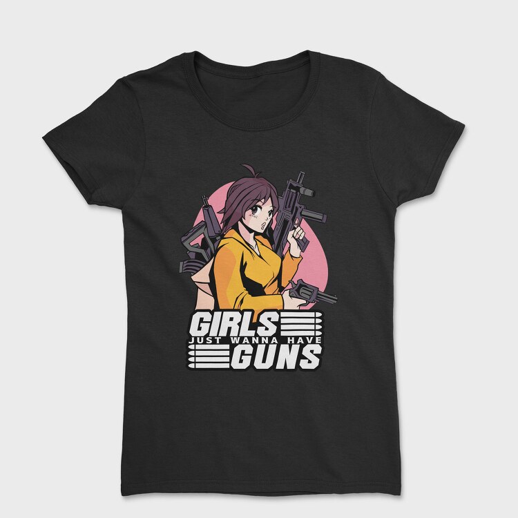 Girl Power Guns, Tricou Femei