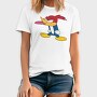 Cartoon Retro Woody Woodpecker 1, Tricou Barbati (Unisex)