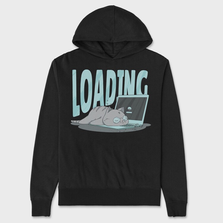 Lazy Cat, Hanorac Oversize Barbati (Unisex)
