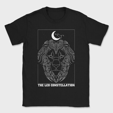 Leo Constellation, Tricou Barbati (Unisex)