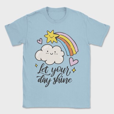 Let Your Day Shine, Tricou Barbati (Unisex)