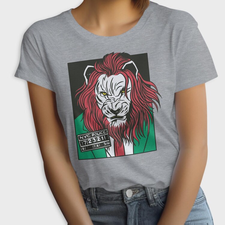 Lion Cartoon, Tricou Femei