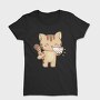 Sneezing Cat Character, Tricou Femei