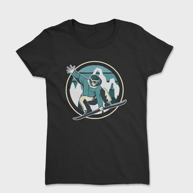 Snowboard Jump, Tricou Femei