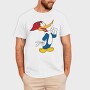 Cartoon Retro Woody Woodpecker 2, Tricou Barbati (Unisex)