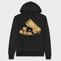 Golden Ice Cubes, Hanorac Oversize Barbati (Unisex)