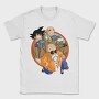 Goku Krillin Milk, Tricou Barbati (Unisex)