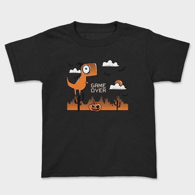 Game Over Dinosaur, Tricou Copii