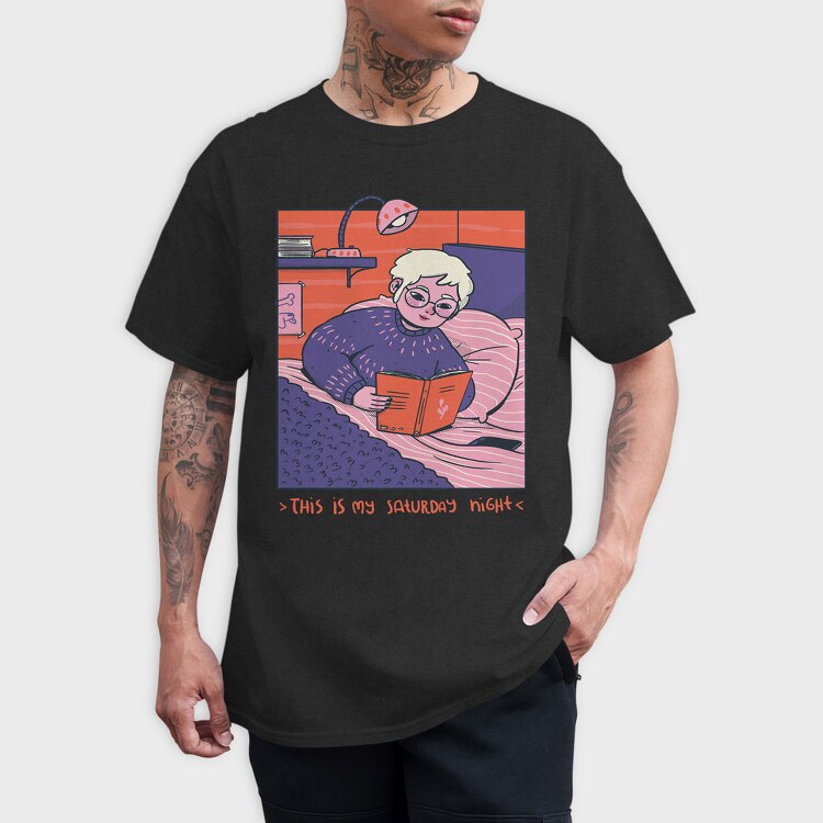 Comfy Chill Girl 2, Tricou Barbati (Unisex)