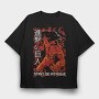 Fire Giant, Tricou Oversize Barbati (Unisex)