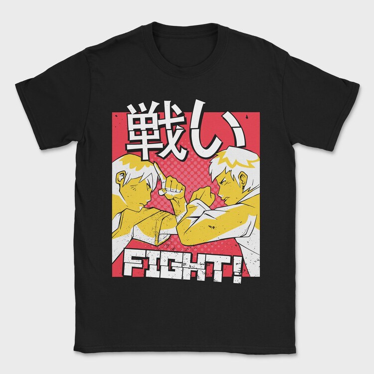 Fighting Spirit, Tricou Barbati (Unisex)