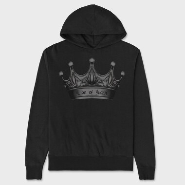 Lion Crown, Hanorac Oversize Barbati (Unisex)