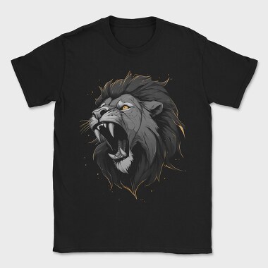 Lion Duotone, Tricou Barbati (Unisex)