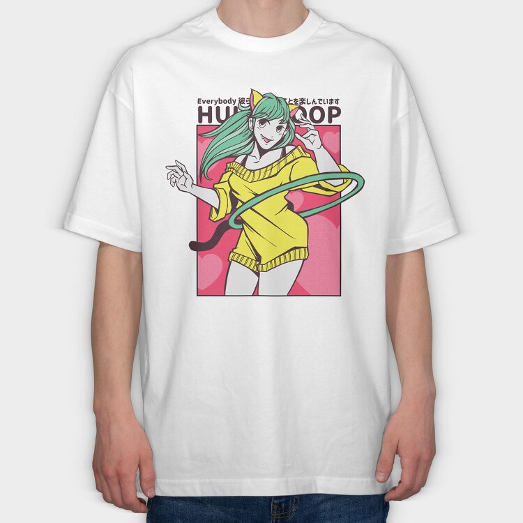Everybody Hoop, Tricou Oversize Barbati (Unisex)