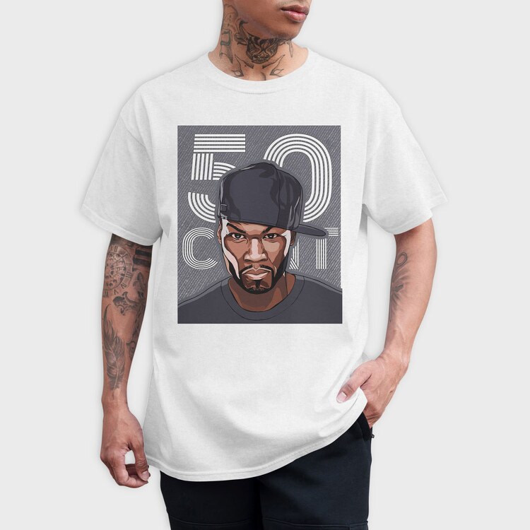 50 Cent, Tricou Barbati (Unisex)