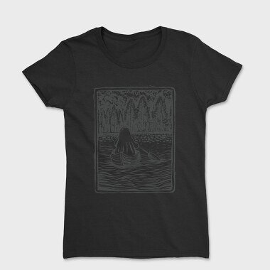 Lino Art Ghost Boat, Tricou Femei