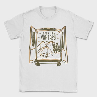 Livin the Vantasy, Tricou Barbati (Unisex)