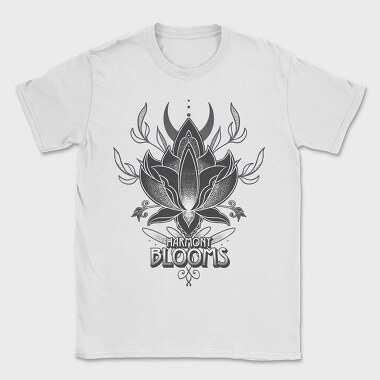 Lotus Flower Harmony Blooms, Tricou Barbati (Unisex)