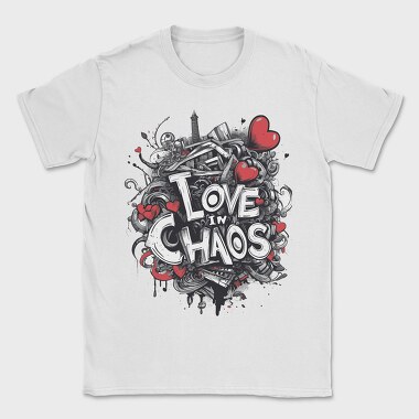 Love Chaos, Tricou Barbati (Unisex)