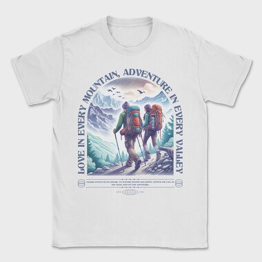 Love in Every Mountain, Tricou Barbati (Unisex)