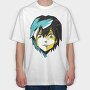Electric Dream Eyes, Tricou Oversize Barbati (Unisex)