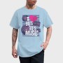 80 S and 90 S Music, Tricou Barbati (Unisex)