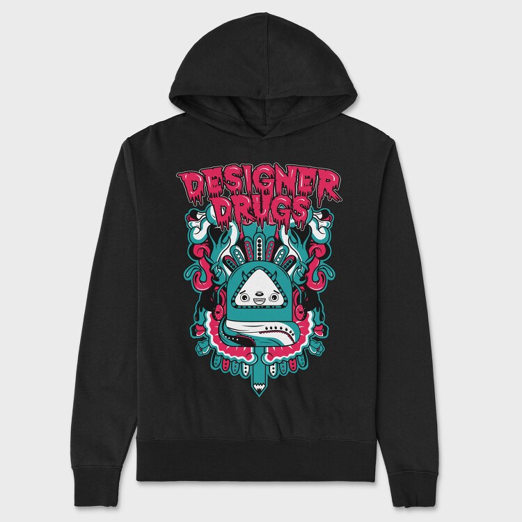 Er Drugs 1, Hanorac Oversize Barbati (Unisex)