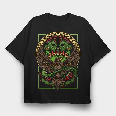 Eagle Spirit Dance, Tricou Oversize Barbati (Unisex)
