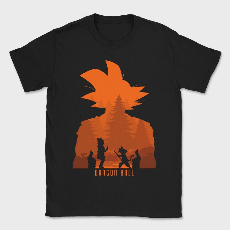 Dragonballz Forest, Tricou Barbati (Unisex)